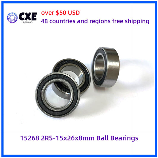 15268 2RS-15x26x8mm Ball Bearings