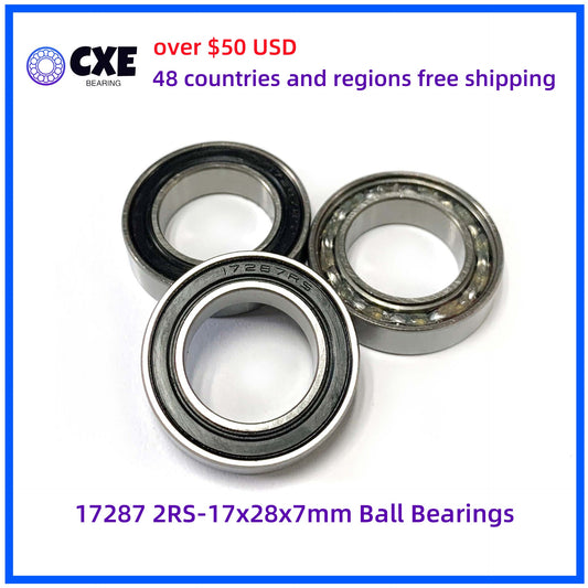 17287 2RS-17x28x7mm Ball Bearings