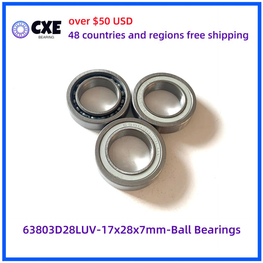 63803D28LUV-17x28x7mm-Ball Bearings