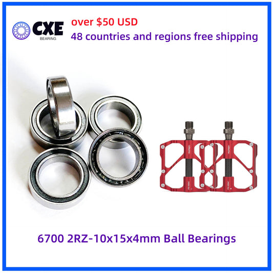 6700 2RZ-10x15x4mm Ball Bearings