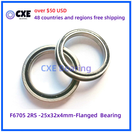 F6705 2RS -25x32x4mm-Flanged  Bearing