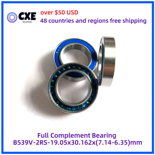 Full Complement Bearing B539V-2RS-19.05x30.162x(7.14-6.35)mm