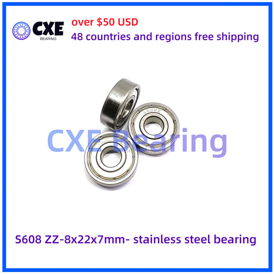 S608 ZZ-8x22x7mm- stainless steel bearing