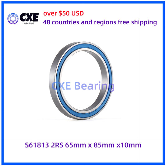 S61813-2RS  65mm*85mm*10mm Stainless Steel Bearings