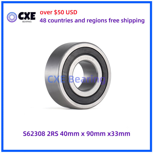 S62308-2RS  40mm*90mm*33mm Stainless Steel Bearings