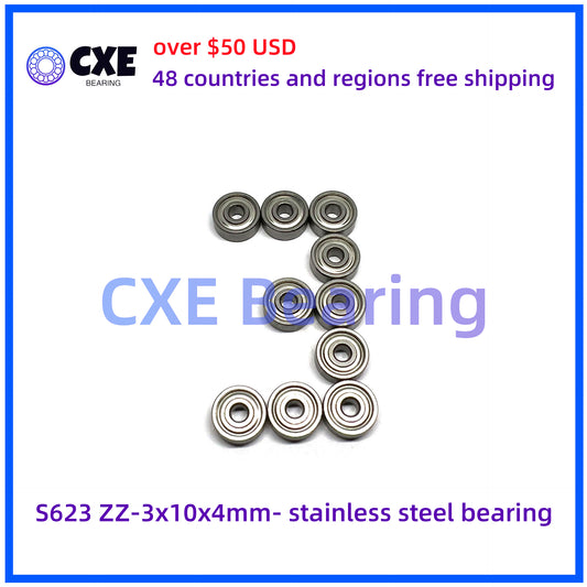 S623 ZZ-3x10x4mm- stainless steel bearing