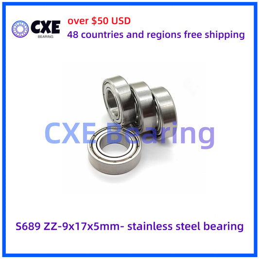 S689 ZZ-9x17x5mm- stainless steel bearing